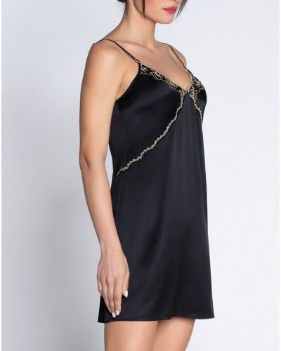 Lise Charmel Eblouissante Icone Silk babydoll (Or nuit)