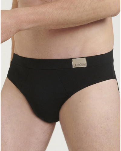 Calzoncillo Sloggi For Men GO Natural (Paquete de 2) (Negro)