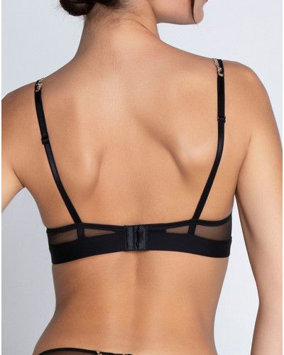 Soutien-gorge glamour en soie Lise Charmel Eblouissante Icone (Or Nuit)