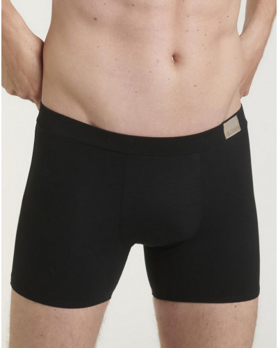 Hipster largo Sloggi for Men GO Natural (Paquete de 2) (Negro)