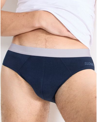 Brief Sloggi Men GO ABC (Set of 2) (Navy)