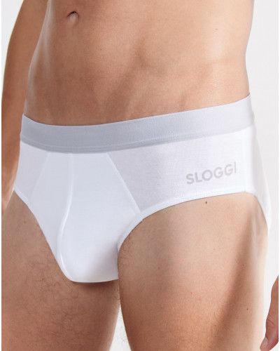 Brief Sloggi Men GO ABC (Set of 2) (White)
