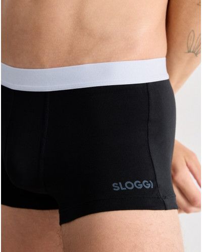 Boxer Sloggi Men GO ABC (Lot de 2) (Noir)
