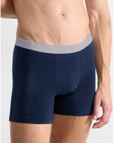 Calzoncillos largos Sloggi Men GO ABC (Juego de 2) (Navy)