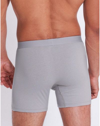 Long Boxers Sloggi Men GO ABC (Set of 2) (Platinum)