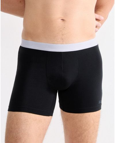 Boxers longs Sloggi Men GO ABC (Lot de 2) (Noir)