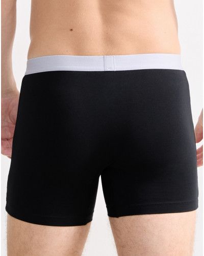 Boxers longs Sloggi Men GO ABC (Lot de 2) (Noir)