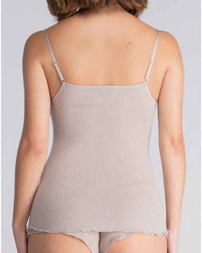 Débardeur laine et soie Oscalito 3408 (Nude)