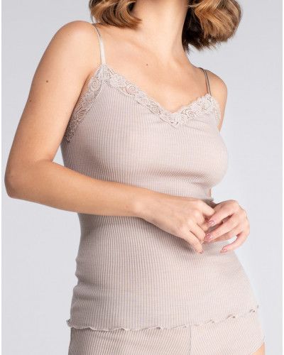Tank top wool and silk Oscalito 3408 (Nude)