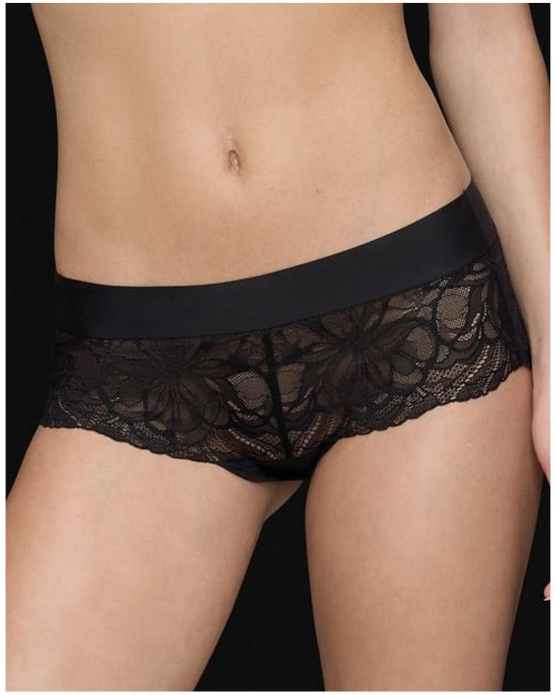 Shorty Triumph Body Make-Up Illusion Lace (Negro)