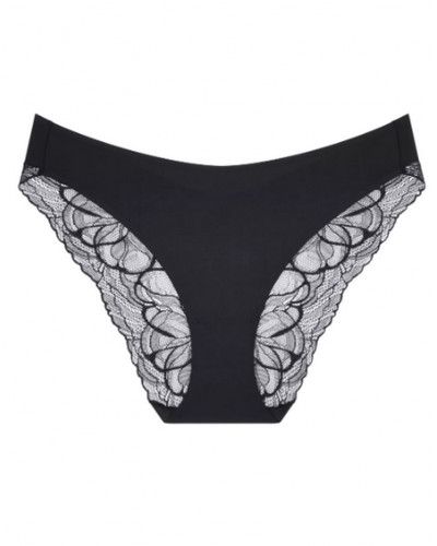 Bragas de cintura alta  Triumph Body Make-Up Illusion Lace (Negro)