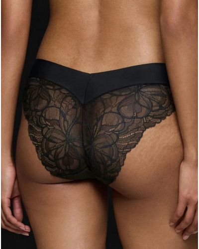 Culotte taille haute Triumph Body Make-Up Illusion Lace (Noir)