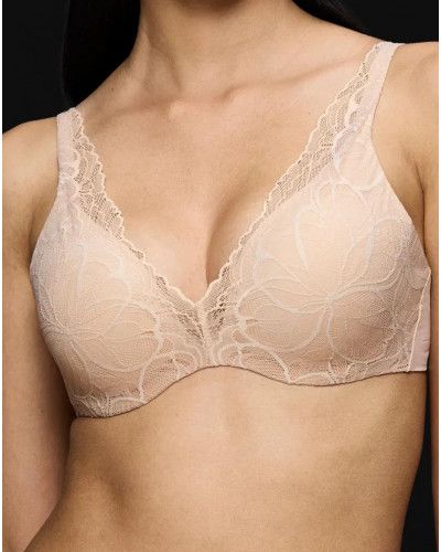 Sujetador push-up con aros Triumph Body Make-Up Illusion Lace (Nude Beige)