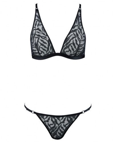 Ensemble Aubade Boîte à Désir Moonlight Shadow (Black Silver)