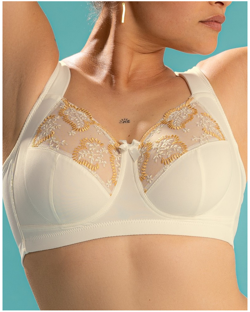 Underwired bra Louisa Bracq Elise (Nacre Or)