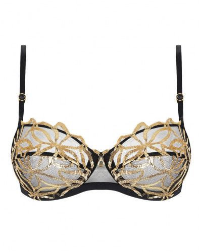 Sujetador corbeille Lise Charmel Eclats d'Or (Noir Or)