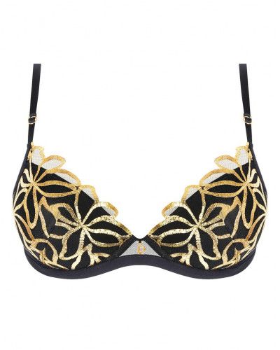 Soutien-gorge coque Lise Charmel Eclats d'Or (Noir Or)