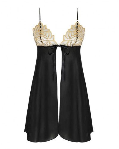 Babydoll Lise Charmel Eclats d'Or (Noir Or)