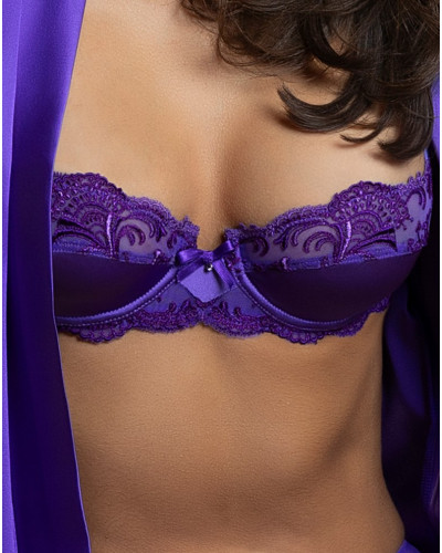 Demi bra Lise Charmel Splendeur Soie (Océan Bleu)