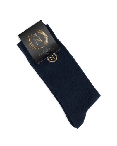 Men's cotton socks Maison Broussaud L'Empereur Napoléon (Marine)