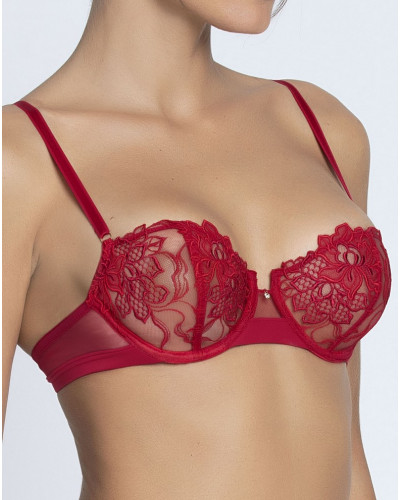 Soutien-gorge corbeille Lise Charmel Adorable en Sexy (Rouge Effusion)