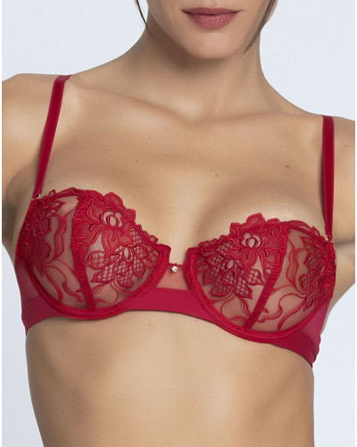 Sujetador corbeille Lise Charmel Adorable en Sexy (Rouge Effusion)