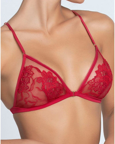 Soutien-gorge sans armature Lise Charmel Adorable en Sexy (Rouge Effusion)