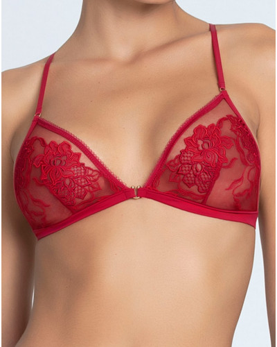 Soutien-gorge sans armature Lise Charmel Adorable en Sexy (Rouge Effusion)