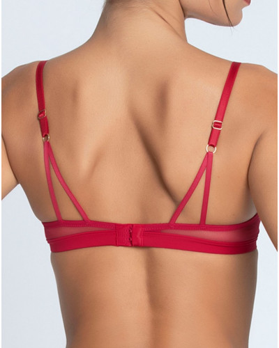 Underwired triangle bra Lise Charmel Adorable en Sexy (Rouge Effusion)