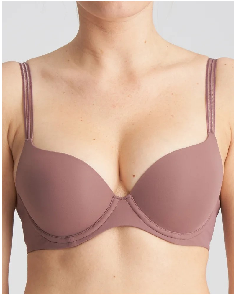 Push-up bra Marie Jo Louie (Satin Taupe)
