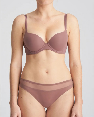 Push-up bra Marie Jo Louie (Satin Taupe)