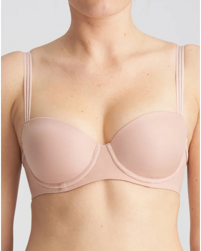 Soutien-gorge balconnet rembourré Marie Jo Louie (Powder Rose)