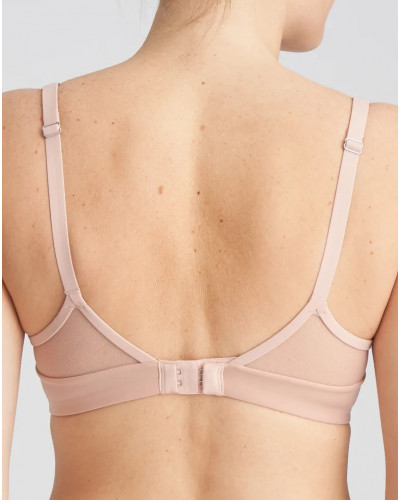 Soutien-gorge balconnet rembourré Marie Jo Louie (Powder Rose)