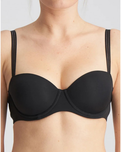 Padded balcony bra Marie Jo Louie (Black)