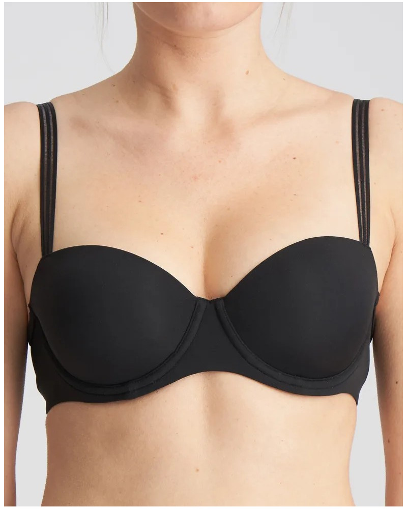 Padded balcony bra Marie Jo Louie (Black)
