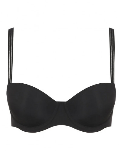 Soutien-gorge balconnet rembourré Marie Jo Louie (Noir)