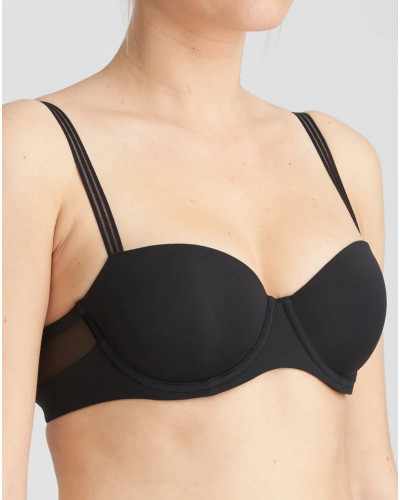 Padded balcony bra Marie Jo Louie (Black)