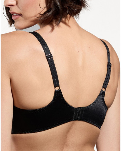 Underwired demi bra Empreinte Tess (Black)