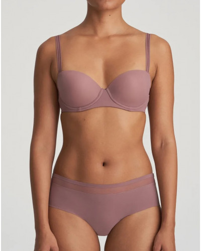 Shorty Marie Jo Louie (Satin Taupe)