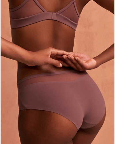 Shorty Marie Jo Louie (Satin Taupe)