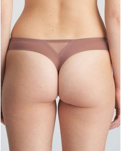 String Marie Jo Louie (Satin Taupe)