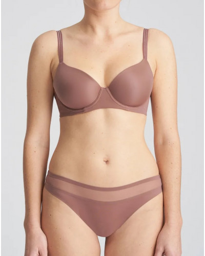 String Marie Jo Louie (Satin Taupe)