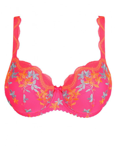Padded balcony bra Prima Donna Cala Luna (Blogger Pink)
