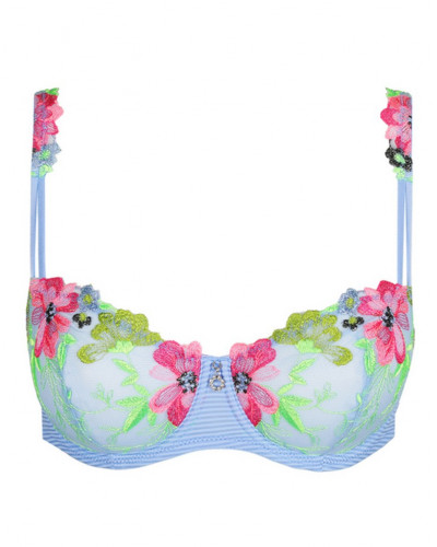 Balcony bra vertical seam Odilly Marie Jo (Santorini Blue)