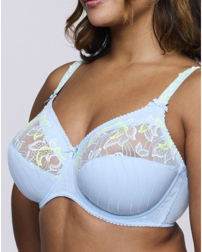 Underwired bra high support Prima Donna Deauville (Milky Blue)