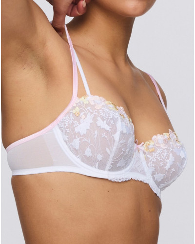 Balcony bra vertical seam Lizelot Marie Jo (Blanc)