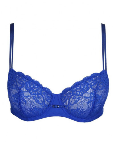 Soutien-gorge balconnet couture verticale Marie Jo Melipha (Blue Print)