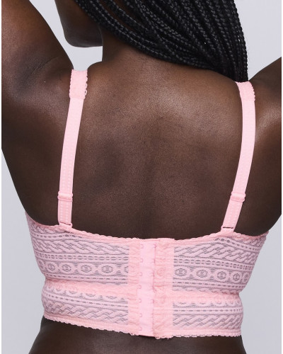 Sujetador triángulo sin aros Prima Donna Montara (Pink Parfait)