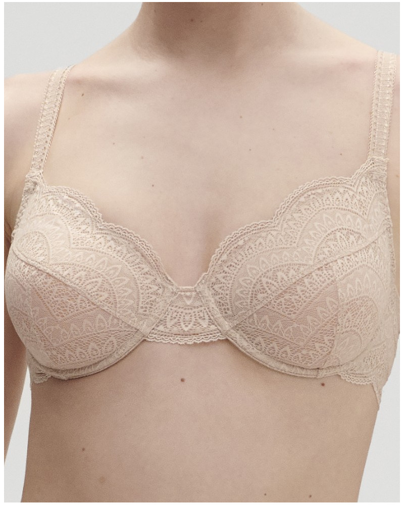 Sujetador con aros Simone Pérèle Karma (Peau Rosée)