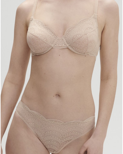 Soutien-gorge armatures Simone Pérèle Karma (Peau Rosée)
